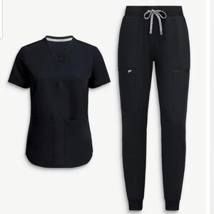 FABLETICS SCRUBS SET TOP+JOGGERS medium long/large